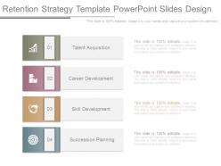 Retention Strategy Template Powerpoint Slides Design