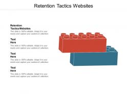 Retention tactics websites ppt powerpoint presentation inspiration smartart cpb