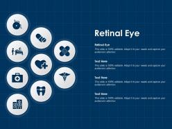 Retinal eye ppt powerpoint presentation inspiration slide portrait