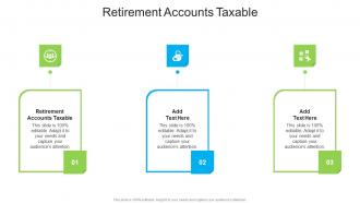 Retirement Accounts Taxable In Powerpoint And Google Slides Cpb
