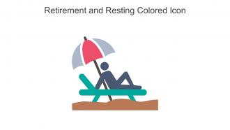 Retirement And Resting Colored Icon In Powerpoint Pptx Png And Editable Eps Format