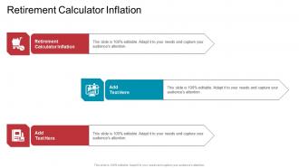 Retirement Calculator Inflation In Powerpoint And Google Slides Cpb