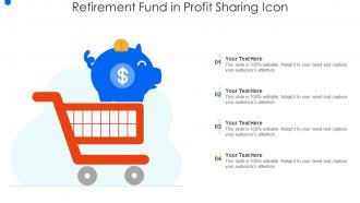 Retirement Fund In Profit Sharing Icon