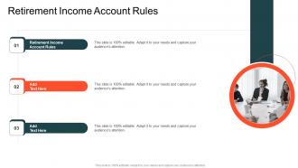 Retirement Income Account Rules In Powerpoint And Google Slides Cpb