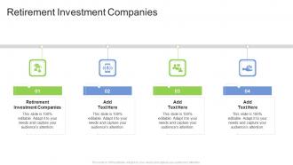 Retirement Investment Companies In Powerpoint And Google Slides Cpb