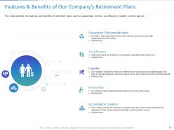 Retirement plan powerpoint presentation slides