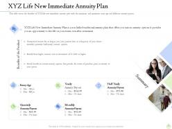 Retirement planning xyz life new immediate annuity plan ppt summary file formats