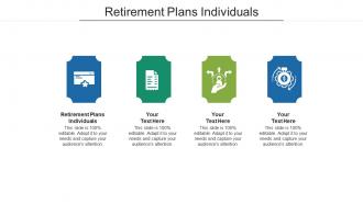 Retirement plans individuals ppt powerpoint presentation outline maker cpb