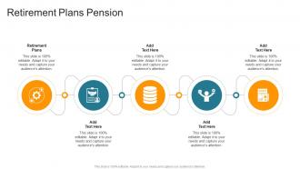 Retirement Plans Pension In Powerpoint And Google Slides Cpb