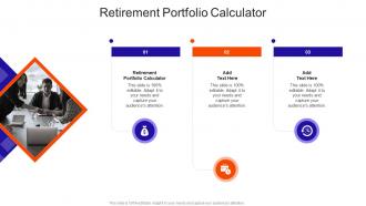 Retirement Portfolio Calculator In Powerpoint And Google Slides Cpb