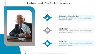Retirement Products Services In Powerpoint And Google Slides Cpb