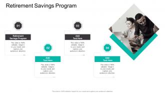 Retirement Savings Program In Powerpoint And Google Slides Cpb