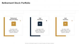 Retirement Stock Portfolio In Powerpoint And Google Slides Cpb