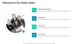 Retirement Tax Rates State In Powerpoint And Google Slides Cpb