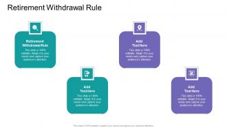 Retirement Withdrawal Rule In Powerpoint And Google Slides Cpb