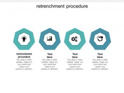 Retrenchment procedure ppt powerpoint presentation professional guide cpb