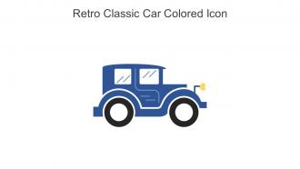 Retro Classic Car Colored Icon In Powerpoint Pptx Png And Editable Eps Format