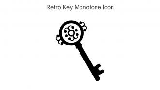 Retro Key Monotone Icon In Powerpoint Pptx Png And Editable Eps Format