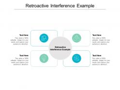 Retroactive interference example ppt powerpoint presentation file background image cpb