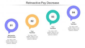 Retroactive Pay Decrease Ppt Powerpoint Presentation File Icons Cpb