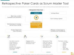 Retrospective poker cards as scrum master tool essential tools scrum masters toolbox it