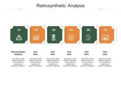 Retrosynthetic analysis ppt powerpoint presentation show graphics tutorials cpb