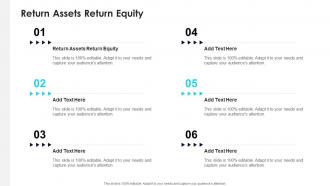 Return Assets Return Equity In Powerpoint And Google Slides Cpb