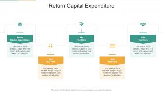 Return Capital Expenditure In Powerpoint And Google Slides Cpb