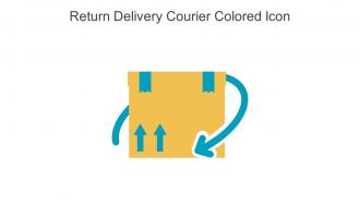 Return Delivery Courier Colored Icon In Powerpoint Pptx Png And Editable Eps Format
