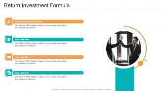 Return Investment Formula In Powerpoint And Google Slides Cpb