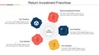Return Investment Franchise Ppt Powerpoint Presentation Gallery Backgrounds Cpb