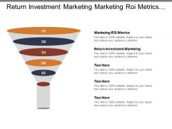 Return investment marketing marketing roi metrics investment analysis cpb