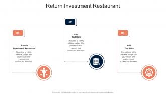 Return Investment Restaurant In Powerpoint And Google Slides Cpb