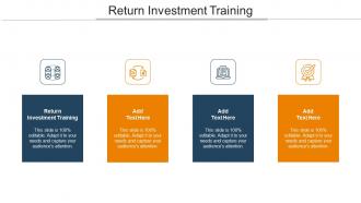 Return Investment Trainingirect Ppt Powerpoint Presentation Outline Portrait Cpb