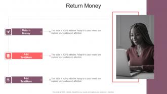 Return Money In Powerpoint And Google Slides Cpb