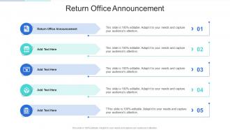 Return Office Announcement In Powerpoint And Google Slides Cpb