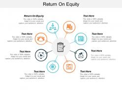 Return on equity ppt powerpoint presentation icon microsoft cpb