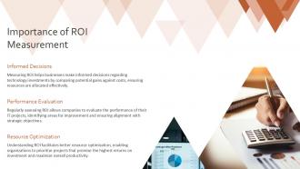 Return On Investment Information Technology PPT PowerPoint ACP Impactful Analytical