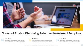 Return On Investment Powerpoint Ppt Template Bundles