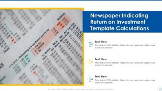 Return On Investment Powerpoint Ppt Template Bundles