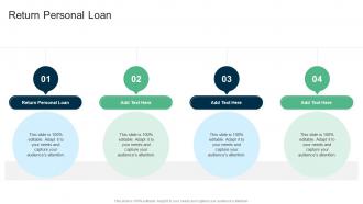 Return Personal Loan In Powerpoint And Google Slides Cpb