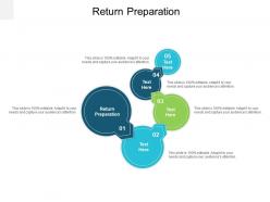 Return preparation ppt powerpoint presentation visual aids summary cpb