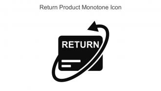Return Product Monotone Icon In Powerpoint Pptx Png And Editable Eps Format