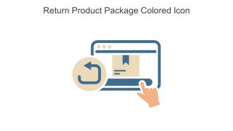 Return Product Package Colored Icon In Powerpoint Pptx Png And Editable Eps Format