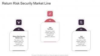Return Risk Security Market Line In Powerpoint And Google Slides Cpb