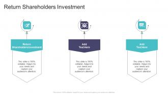 Return Shareholders Investment In Powerpoint And Google Slides Cpb