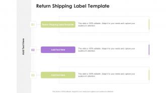 Return Shipping Label Template In Powerpoint And Google Slides Cpb