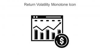 Return Volatility Monotone Icon In Powerpoint Pptx Png And Editable Eps Format