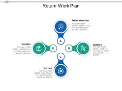 Return work plan ppt powerpoint presentation slides maker cpb