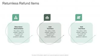 Returnless Refund Items In Powerpoint And Google Slides Cpb